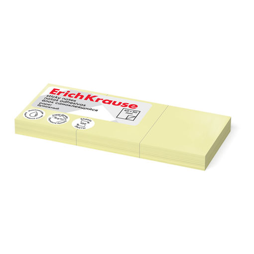 Picture of EK STICKY NOTES 50X40MM YELLOW